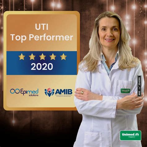 Uti Do Hospital Unimed Chapec Conquista Selo Top Performer Clicrdc