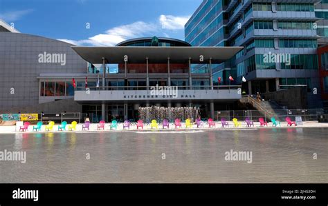 New wading pool at Carl Zehr Square Kitchener City Hall, Kitchener ...