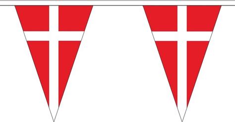 Bellatio Decorations Vlaggen Versiering Denemarken Vlag 90 X 150