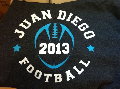 Football t-shirt, jersey, and hoodie design idea. JD high school ...