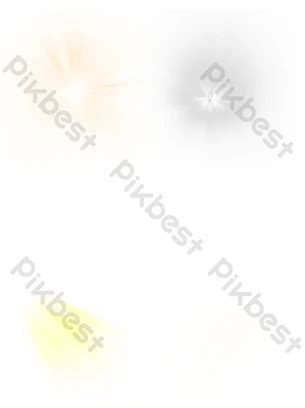 Light Effect Light Halo Starlight Png Decorative Element Set