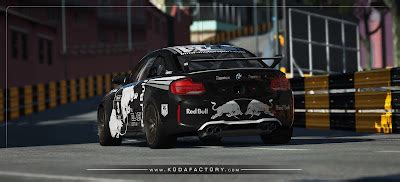 Red Bull Colour Edition Black BMW M2 CS RFactor 2 Koda Factory