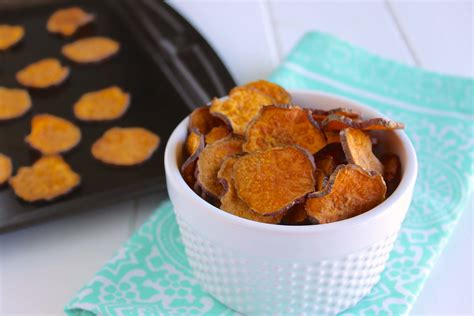 Oven Baked Sweet Potato Chips Recipe Paleo Vegan