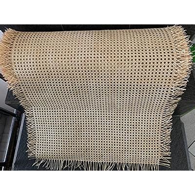 Width Rattan Webbing For Caning Projects Natural Pre Woven Open