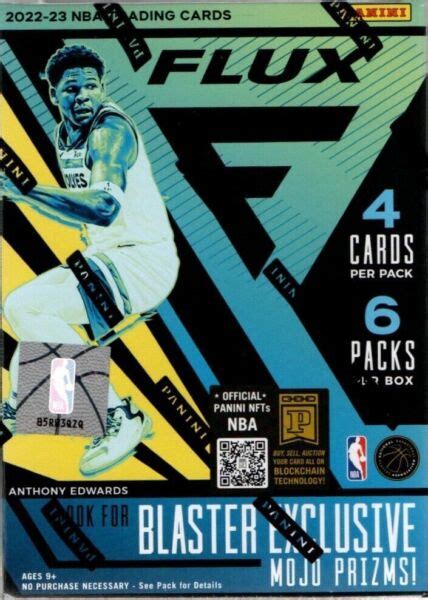 Panini Flux Nba Basketball Cards Blaster Box For