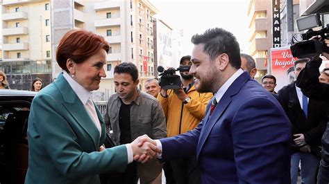 Akşener BTP Genel Başkanı Hüseyin Baş ı ziyaret etti Sayın Baş ın