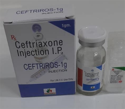 CEFTRIROS 1G Ceftriaxone Injection 1 Gm At Rs 21 Vial In Chandigarh