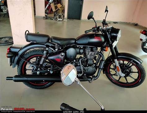 Bs6 Royal Enfield Classic 350 Stealth Black And Chrome Edition Spotted Maxabout News