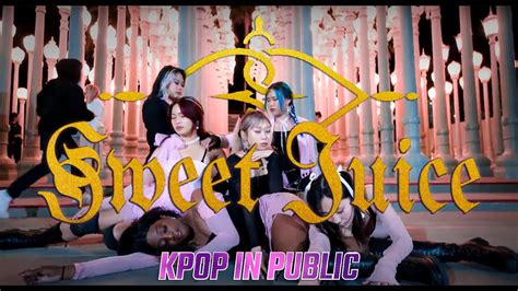 KPOP IN PUBLIC 퍼플키스 PURPLE KISS Intro Save Me Sweet Juice