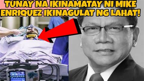 Shocking Ito Pala Ang Buong Nangyari Kay Mike Enriquez Sa Ospital Bago