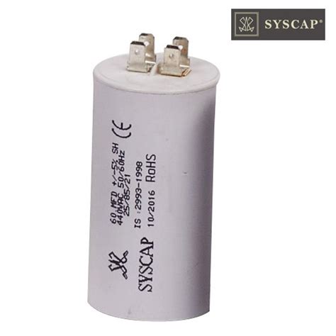 Syscap Mfd Motor Run Capacitor At Best Price In Bengaluru By Solid