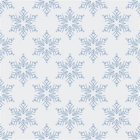 Seamless Snowflake Pattern 686303 Vector Art At Vecteezy