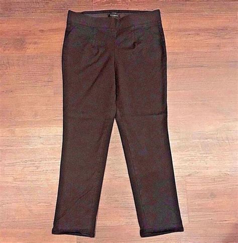 Talbots Womens Black Dress Pants Size M Medium Stretch Ankle 23147 Ebay