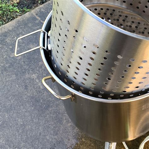 82 Qt Stainless Bayou® Boiler Kit Outdoor Cooker Bayou Classic