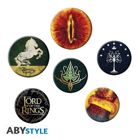 The Lord of the Rings: Symbols Badge Pack - Merchoid International