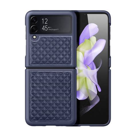 Dux Ducis Venice tok Samsung Galaxy Z Flip 4 bőr tok kék Mályi