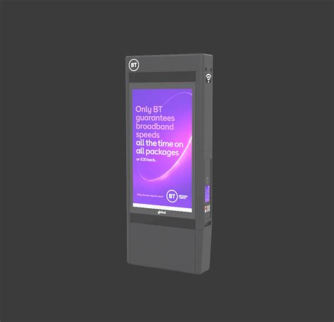 ISP BT Launch Next Gen UK WiFi Street Hub Kiosks With 5G Boost