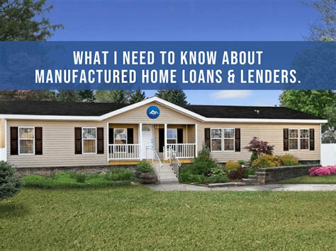 Get Top Manufactured Home Loans Insights And Tips Now