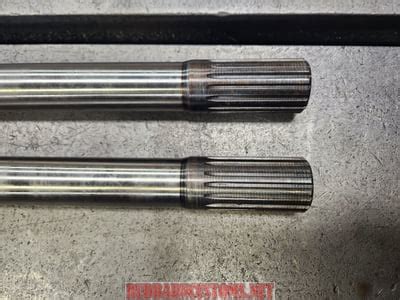 Ton Rockwell Chrome Moly Rear Axle Shafts Set Of