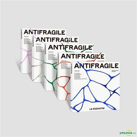 Yesasia Le Sserafim Mini Album Vol 2 Antifragile Compact Version Random Version Cd Le