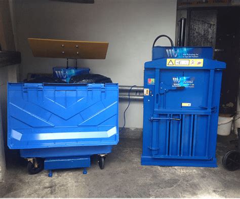 Wheelie Bin Compactor Press Materials Handling