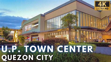 Full Walking Tour At Up Town Center In Quezon City 4k Manila