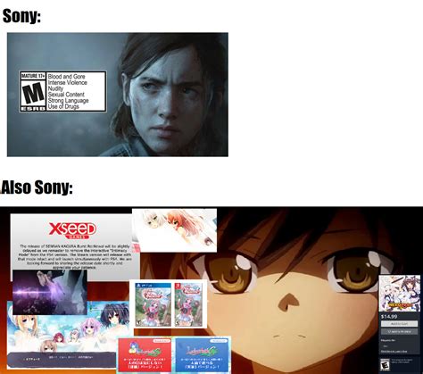 Hypocrisy Thy Name Is Sony Gaming Know Your Meme