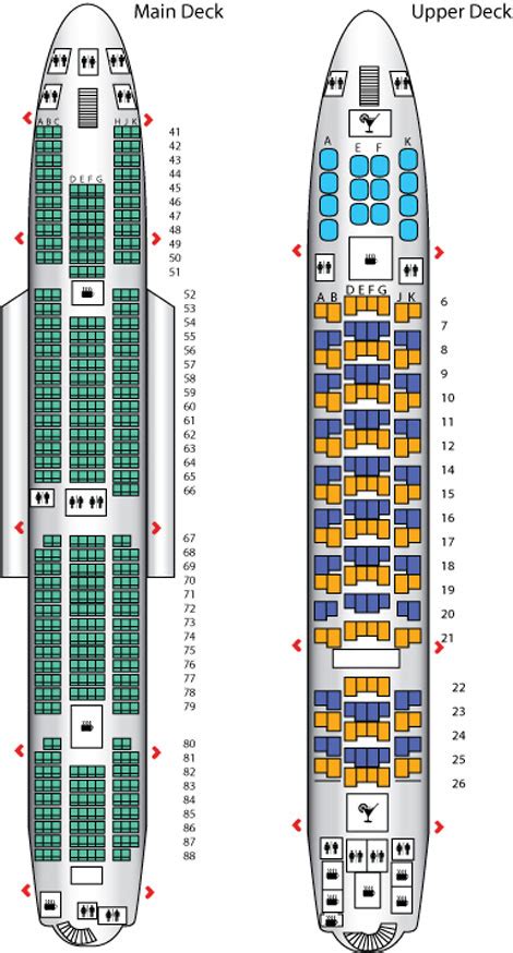 Airbus A380 Emirates Sitzplan - Image to u