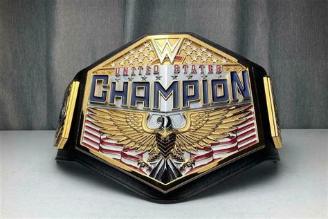 WWE United States Championship 2022 Title Wrestling Belt