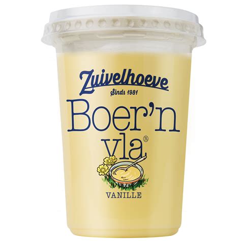 Zuivelhoeve Boer N Vla Vanille Bestellen