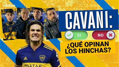 Qué opinan los hinchas de Boca de la posible llegada de Cavani los