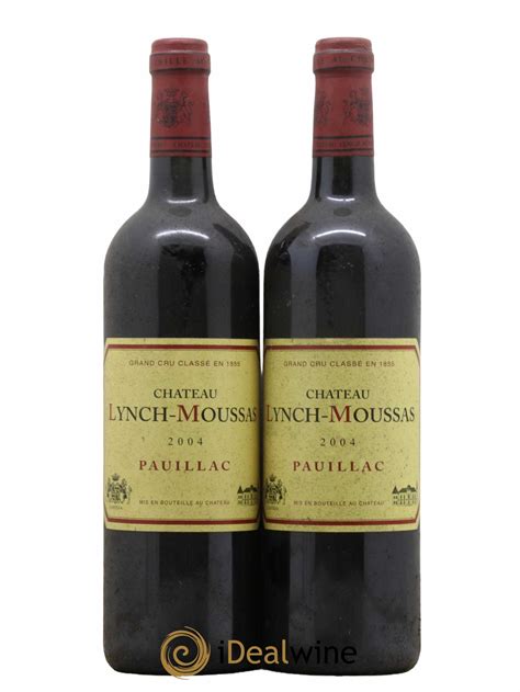 Acheter Château Lynch Moussas 5ème Grand Cru Classé 2004 lot 8167