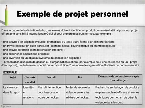 Exemple De Projet Personnel Et Professionnel De Létudiant Le Meilleur