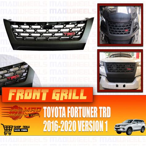 Trd Honeycomb Grill For Toyota Fortuner Black Lazada Ph