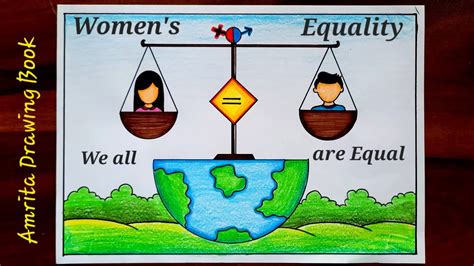 Womens Equality Day Drawing Easy Womens Equality Day Poster Drawing