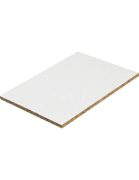 Panneau Mélaminé Hydrofuge Blanc 244 x 122 mm Épaisseur 15 mm à la