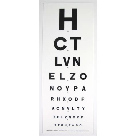 Snellen Eye Chart St John First Aid Kits