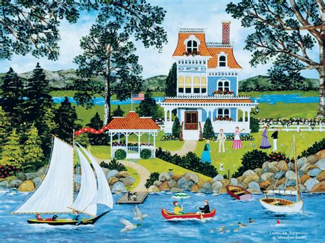 Jigsaw Puzzle | 192 pieces | Lakeside | Jigidi