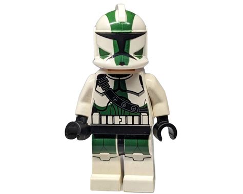 LEGO Set Fig 002507 Clone Commander Gree 41st Elite Corps Armor Dark