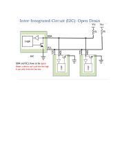 Docx Inter Integrated Circuit I C Open Drain U Vee R Logic