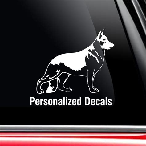 Shepherd Decal Etsy