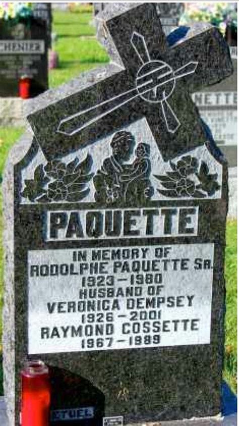 Veronica Mary Dempsey Paquette Find A Grave Memorial