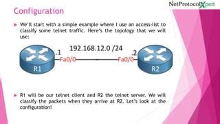 QoS Classification On Cisco IOS Router PPT