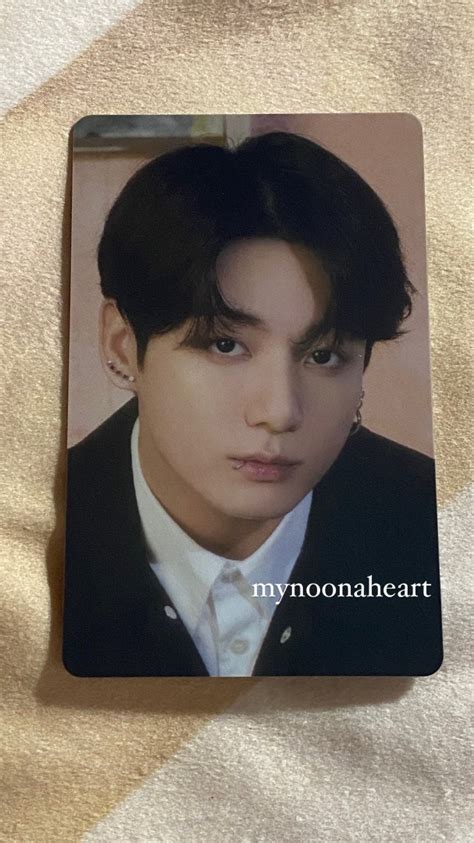 The Daydream Believers Hybe Insight Photocard Ticket Bts Jungkook