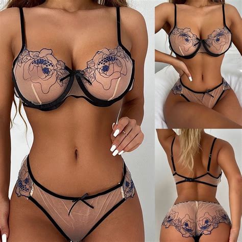 Estoque Pronto Europeu Americano Novo Estilo Sexy Lingerie Feminino