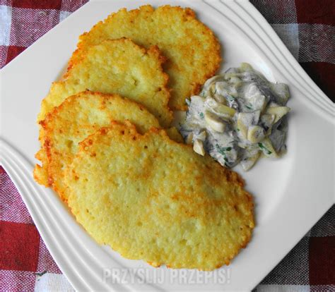 Placki Ziemniaczane z Młodych Ziemniaków przepis PrzyslijPrzepis pl