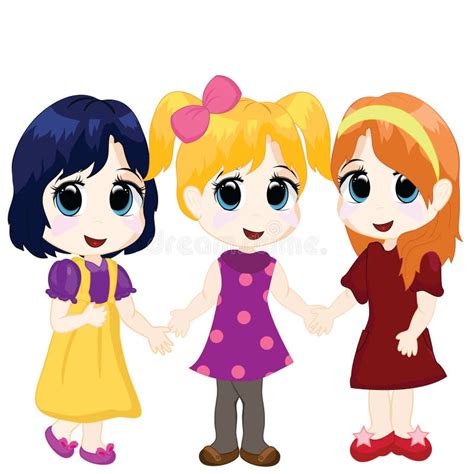 3 Girl Best Friends Clipart Friendship