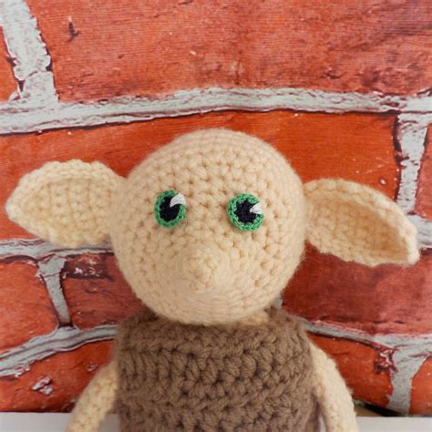 Crochet Dobby Doll Harry Potter Inspired Dobby Plush Dobby Etsy