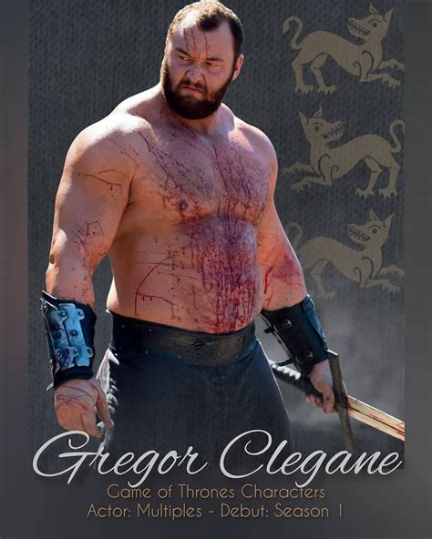 Gregor Clegane Actor