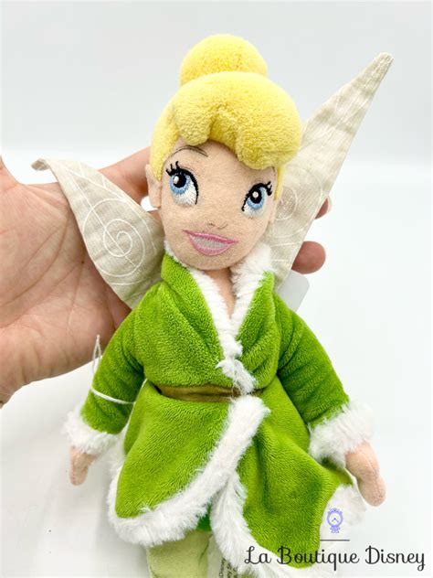 Poup E Chiffon F E Clochette Hiver Disney Store Peluche Peter Pan